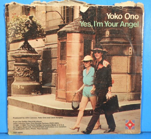 JOHN LENNON WATCHING THE WHEELS VINYL 7" 45 RPM 1980 GREAT CONDITION! VG+/VG!!A - Picture 2 of 4