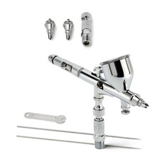 Dual Action Airbrush Kit w/ Three Tips and MAC Valve