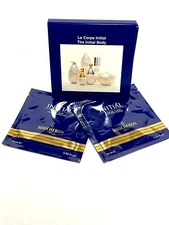 INITIAL by BOUCHERON 0.33oz-10ml/ea BODY WASH + BODY CREAM  Packet Sample (C2