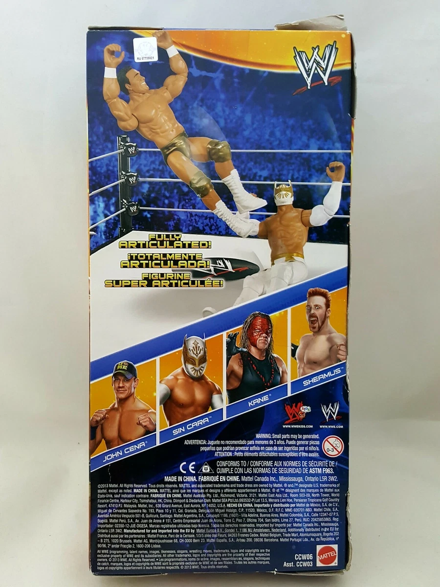 WWE Wrestling Large Alberto Del Rio Mattel Ages 6 New Toy Box Has