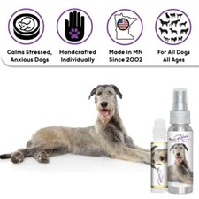 Irish Wolfhound Relax Dog Aromatherapy  Soothes Anxious, Frightened Dogs