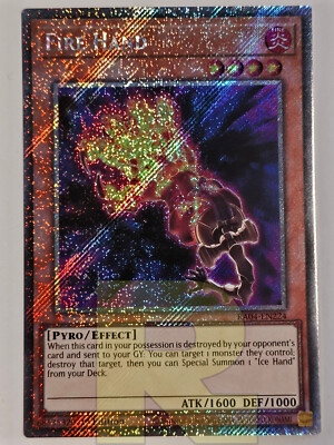 Fire Hand / Fire Hand  Platinum Secret  RA04-EN224  Englisch