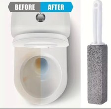 Pumice Stone Toilet Bowl Cleaner - Heavy Duty Scouring Stick 3/PACK