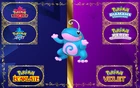 Pokemon Tarpaud SHINY 6 IV-31 Ecarlate-Violet/Diamant-Perle/Bouclier-Epée