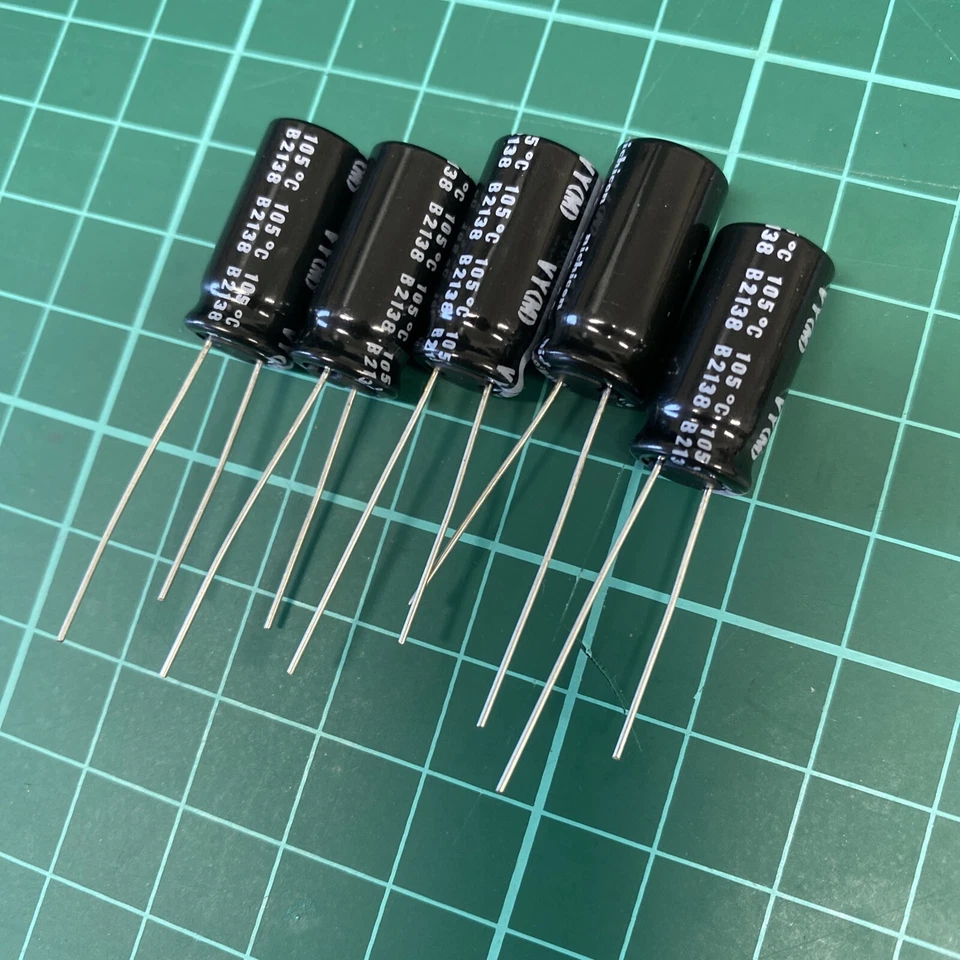 Motherboard Cpu capacitors Kit For OG Original Xbox Version 1.2 - 1.6 LONG LIFE