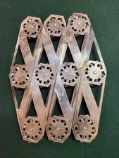 VTG Silver Plate Expandable Hot Pot trivet