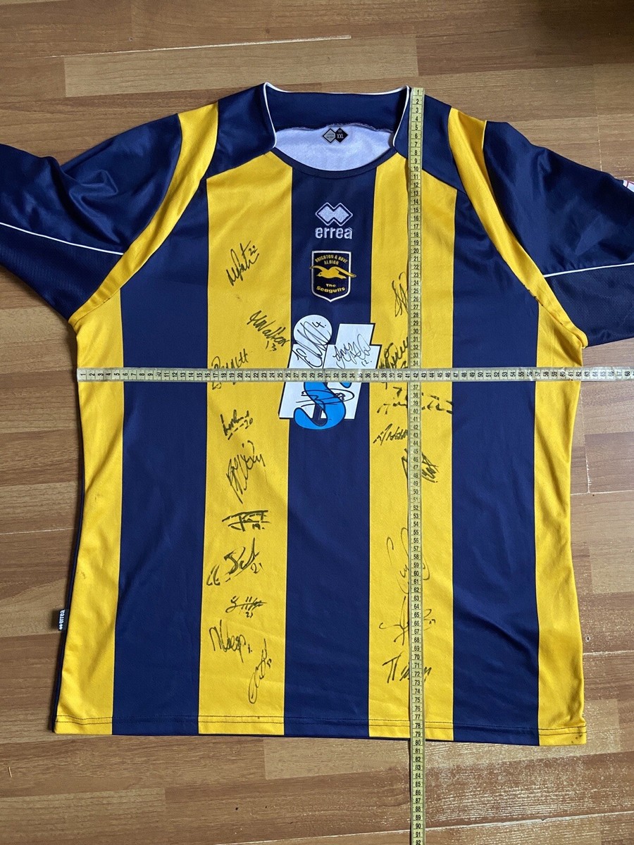 BRIGHTON HOVE ALBION 2008 2009 AWAY SHIRT JERSEY ERREA XXL #9