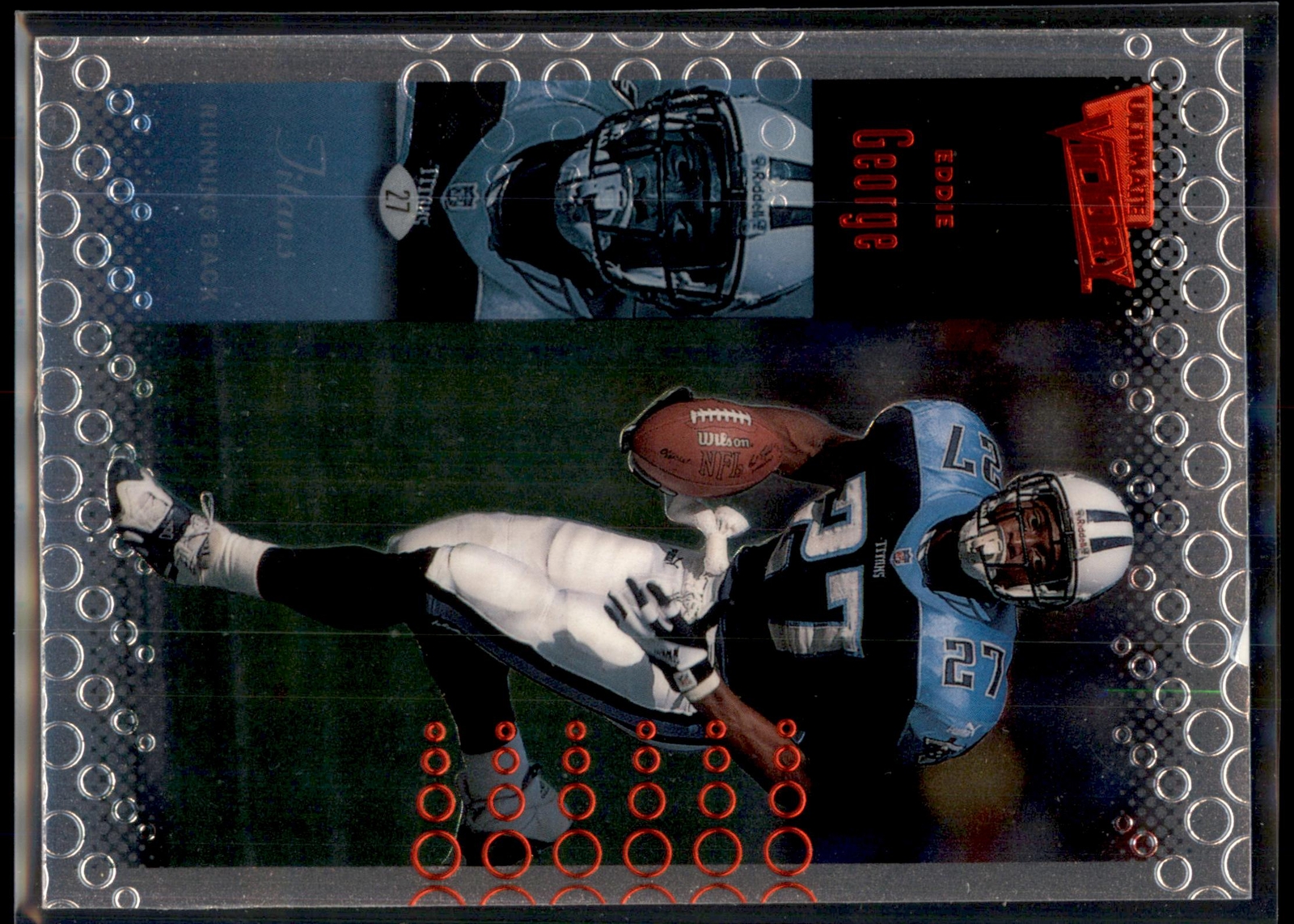Eddie George #85 2000 Upper Deck Ultimate Victory Parallel