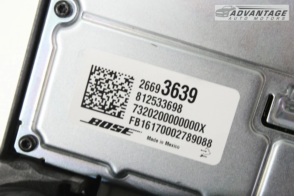 Módulo de sistema amplificador de radio de audio estéreo Buick Lacrosse 2017-2019 OEM Foto 4 de 4