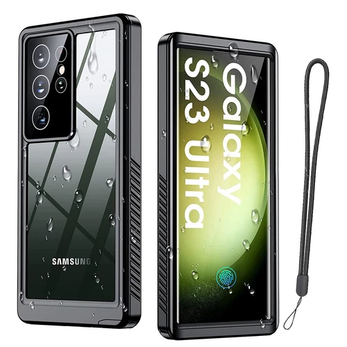 For Samsung Galaxy S23 Ultra S23+ Case Rugged Full Waterproof Shockproof Cover