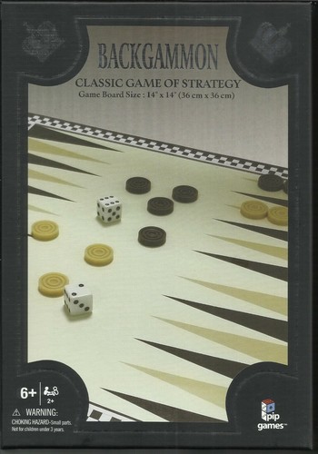 Backgammon Game Pip Games New Unopened - Picture 6 of 6