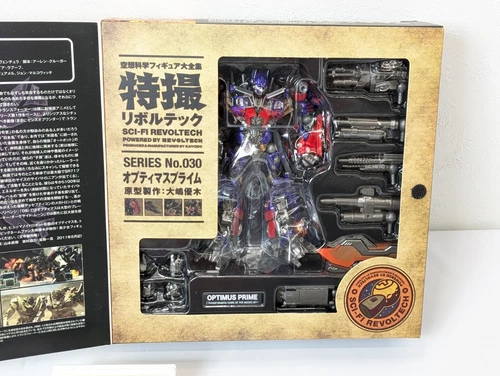 Kaiyodo SCI-FI Revoltech No.030 Optimus Prime Dark of The Moon 5.5" TRANSFORMERS - Picture 23 of 24