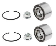 2 x Front Wheel Bearing Kit For CITROEN GRAND C4 SPACETOURER 2018 + KLP/CT/202AB