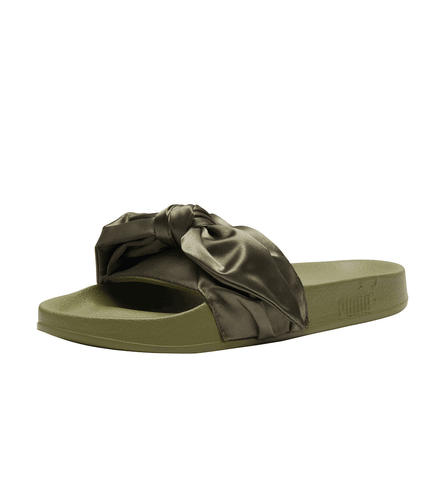 fenty slippers bow