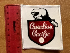 Embroidered Railroad Patch-CANADIAN PACIFIC RAILWAY-Excellent Condition