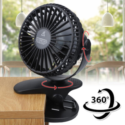 Herbgarden Oszillierender Clipventilator 10W 3 Stufen entwickelt für G