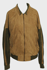 M.Flues Jacke Lederjacke Blouson Herren Gr.50/52,sehr guter Zustand