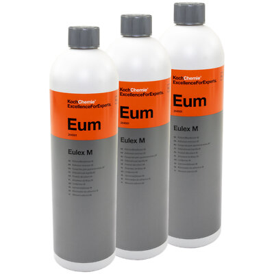Klebstoffentferner Koch Chemie Eulex 3x 1 Liter Eum M Gummi Entferner Reiniger