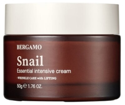 Bergamo Snail Essential Intensive Cream 50ml Soothing Nutrition Moisture care