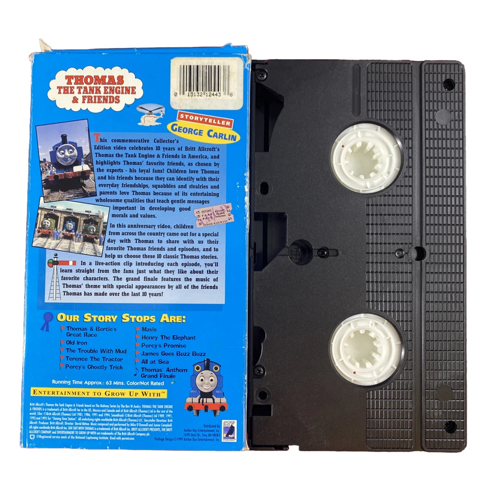 Vintage VHS Thomas The Tank Engine & Friends - Ten Years Of Thomas (VHS, 1999) - Image 2 of 2