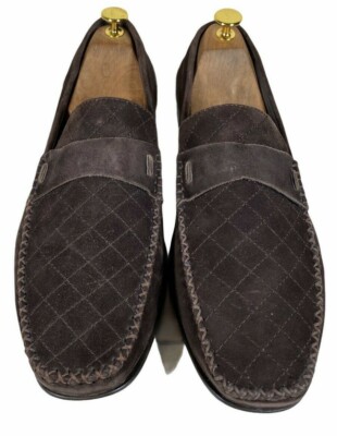 Giorgio Brutini Men\'s 10.5 D Brown Leather Penny Loafer Dress Shoes Mens Giorgio Brutini Leather Penny Loafers Brown Black Size  main image 3
