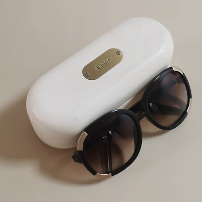 Pre-Owned- Chloe Sunglasses Chloe Sunglasses Ladies Oval Pink Mirrored Vintage 90s Model  main image 4