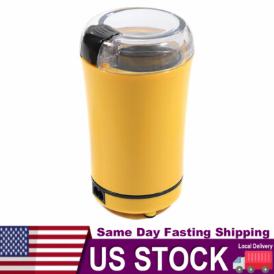 Small Electric Coffee Bean Grinder Nut Cereal Herb Grind Crusher Mill Blender.