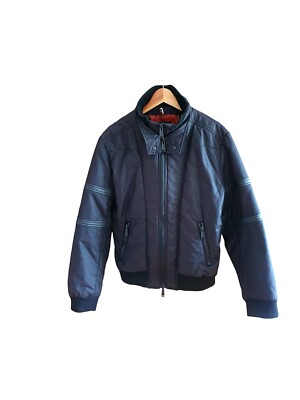Antony Morato Bomberjacke schwarz Baumwoll-Polyamid-Mix Gr. IT 50 Herren