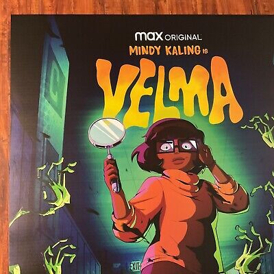 Mindy Kaling *VELMA 2023 HBOmax Original Serie Bus Stop Big Movie Poster  48x70in