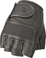 Highway 21 5884 489-00182 Half Jab Perforated Leather Gloves Sm Black Highway 21 5884 489-00182 Half Jab Perforated Leather Gloves Sm Black