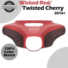Wicked Red/Twisted Cherry 2-Tone Outer Fairing Batwing Fits Harley Tri