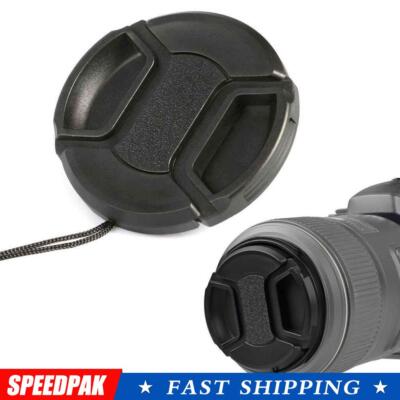 Lens Cap With Center Mount 52mm For Slr Camera Cap Black Access Lens Best D3-US