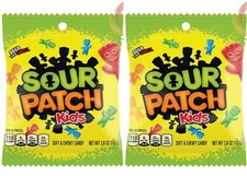 2x Bags Sour Patch Kids Original Assorted Soft  Chewy Gummy Candy  3.6oz