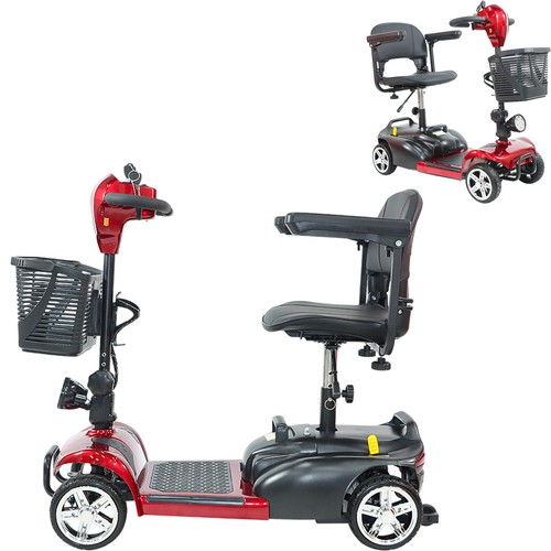 Detachable 4 Wheels Mobility Scooter Power Wheel Chair Electric Device 24v 12AH - Picture 18 of 18