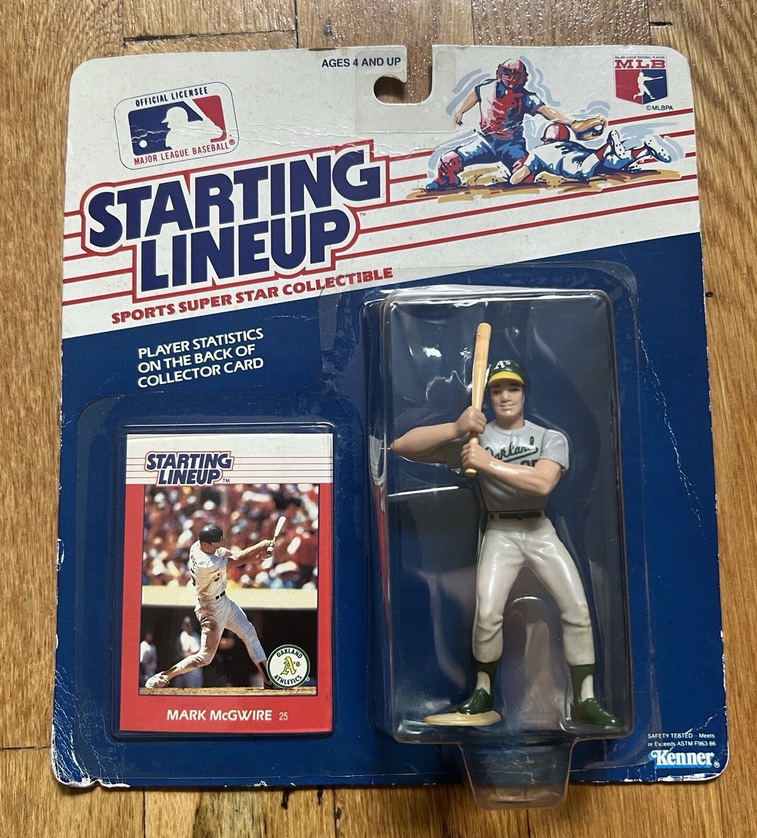 Kenner 1988 Starting Lineup Mark McGwire Superstar Collectible W