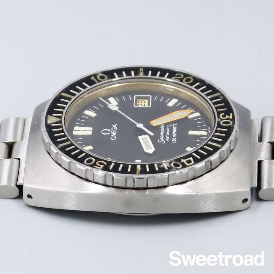 時計 OMEGA Seamaster120 boys 60s Vintage Vintage Omega Seamaster 120] A stunning watch with an