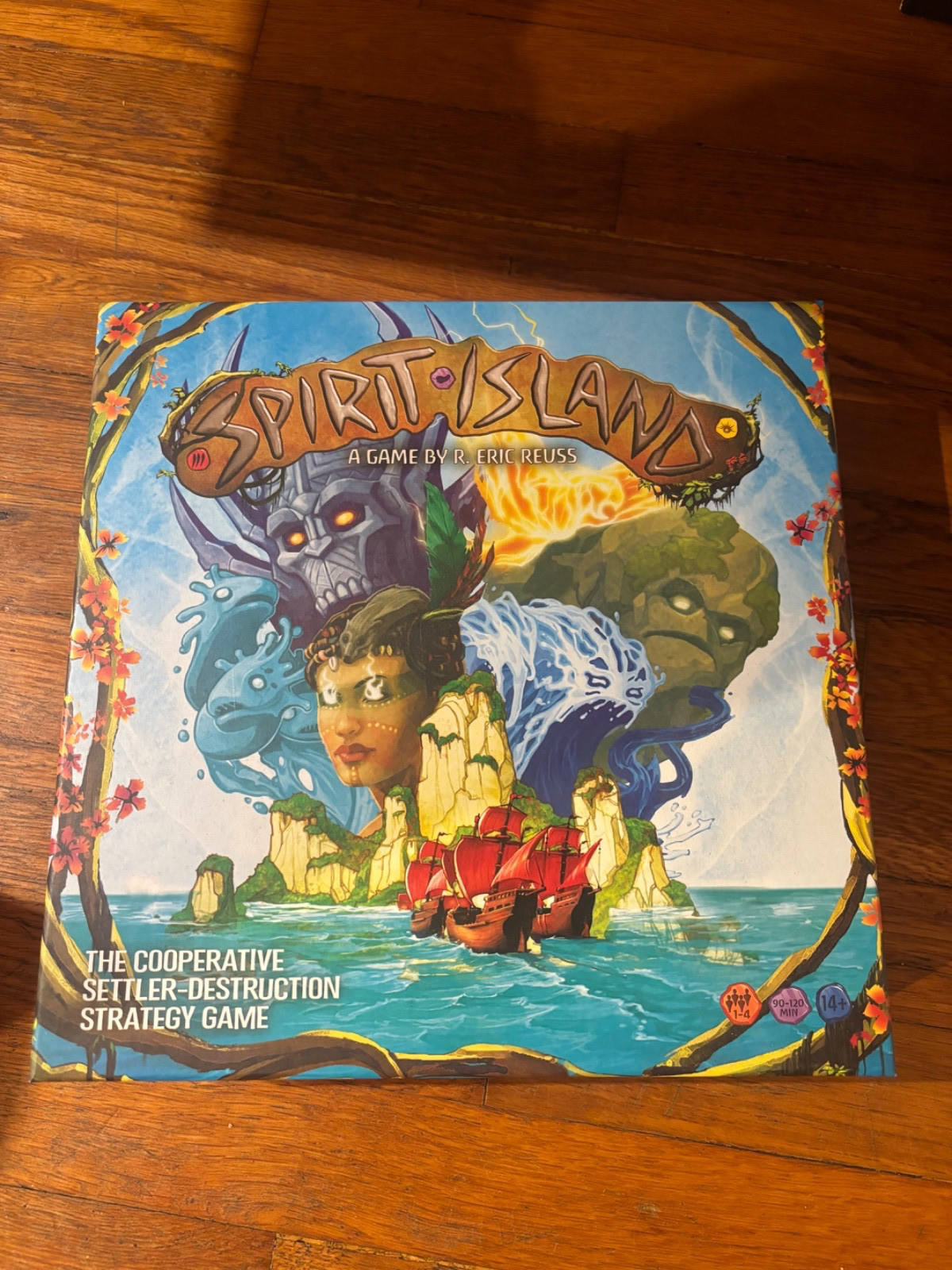 Spirit Island Board Game 100% Complete Cooperative Strategy Greater Than Games