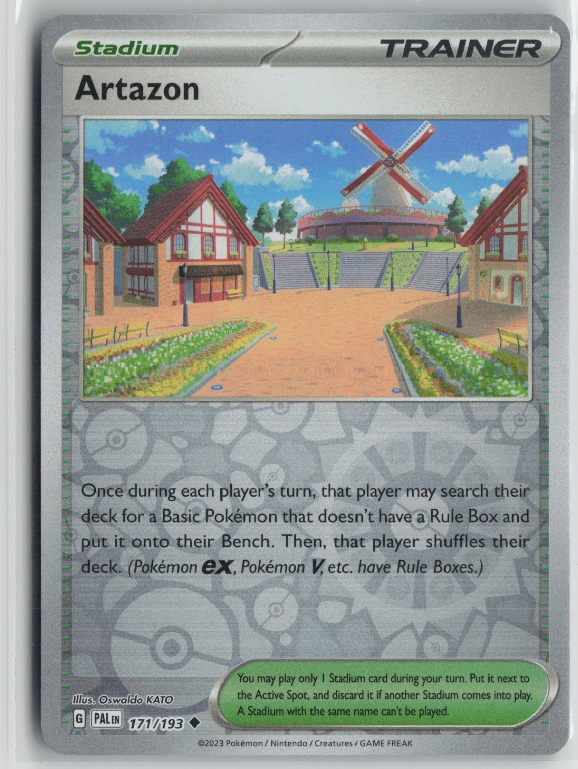 Artazon 076/091 Uncommon SV: Paldean Fates NM Reverse Holo