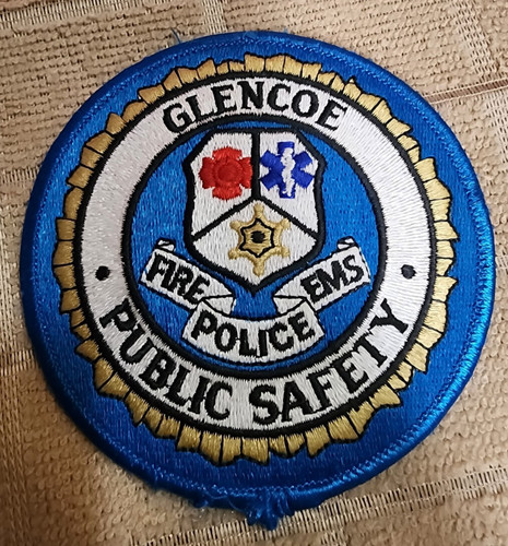 IL Glencoe Illinois Fire EMS Police Department Patch