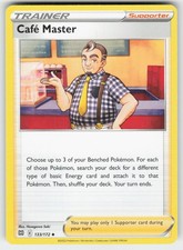 Cafe Master 133/172 Uncommon Brilliant Stars Pokemon Near Mint