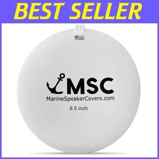 Marine Speaker Covers 6.5" Pair - UV Protection Free USA Shipping