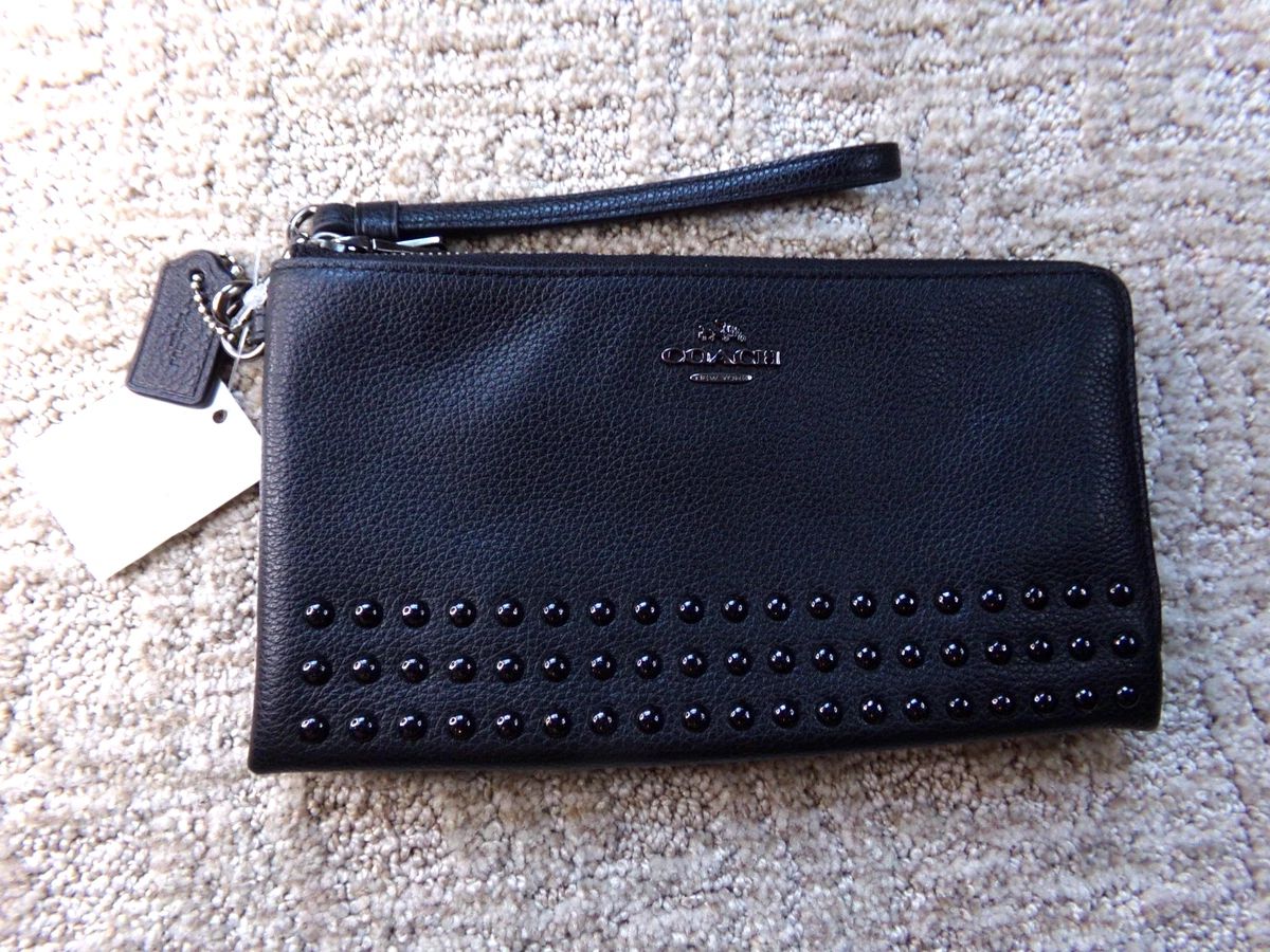 Coach Wristlet Studded Wallets for Women for sale | eBay