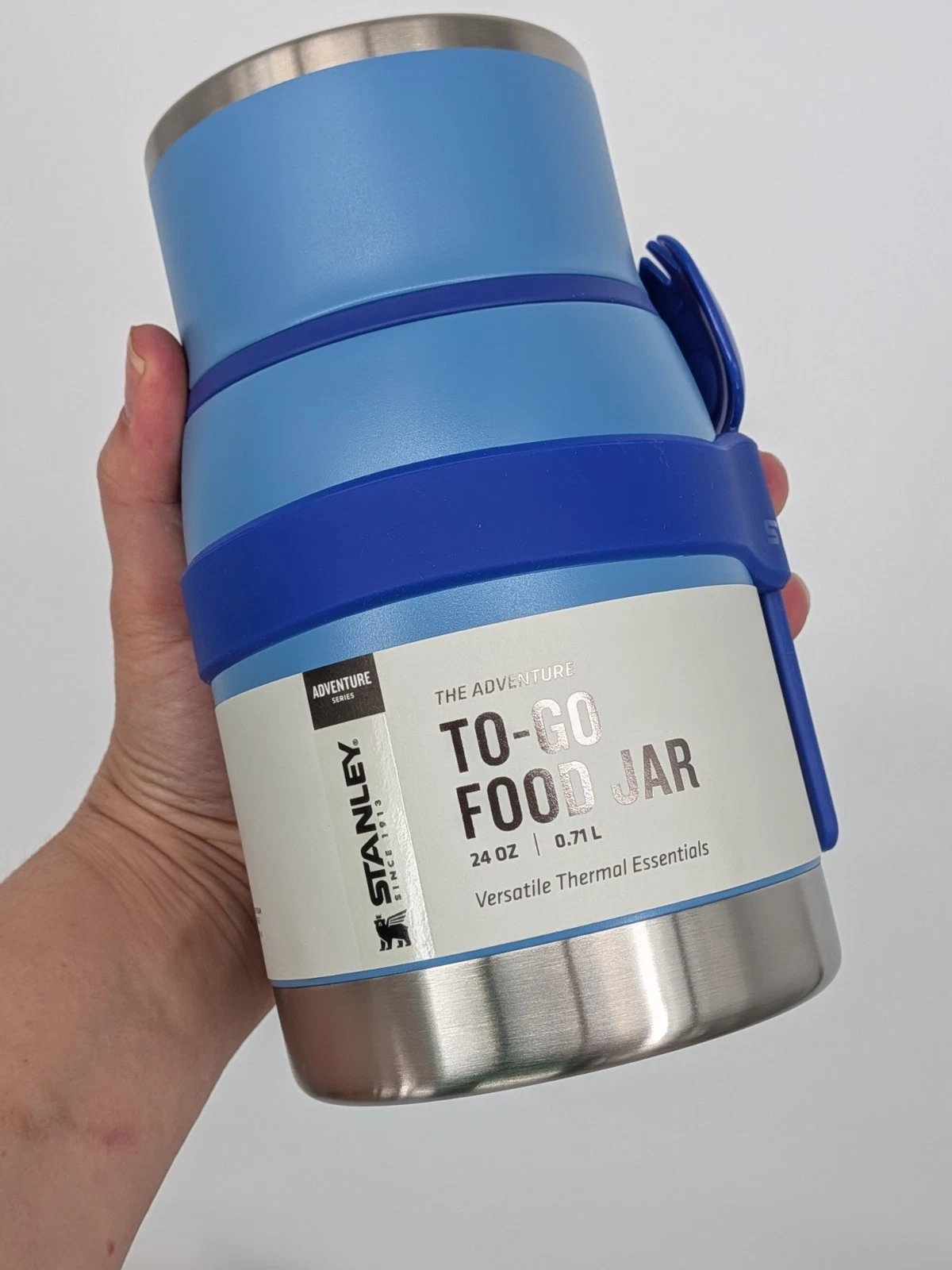 New Cup Stanley Adventure To-Go Food Jar + Spork blue sky lunch container 24 OZ
Opens in a new windo