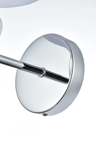 Living District Bethany 7" Wall Sconce In Chrome - Picture 6 of 7