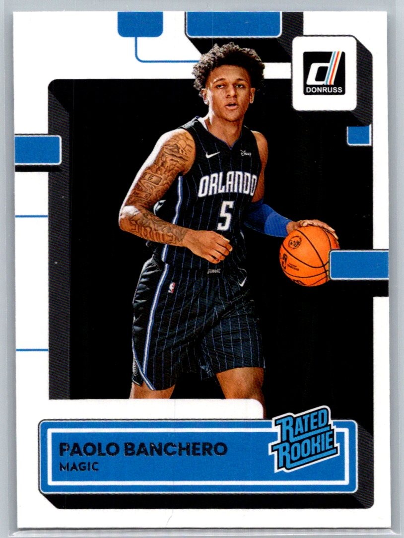 2022-23 Donruss #201 Paolo Banchero