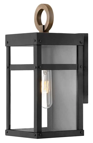 Hinkley Lighting 2806-LL Porter 13" Tall Lisa McDennon Outdoor - Black / - Picture 1 of 8