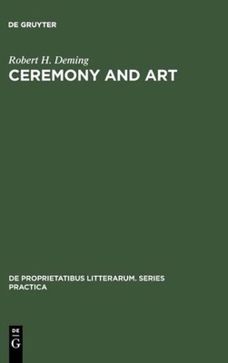 Ceremony And Art: Robert Herrick's Poetry