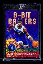Anthony Edwards [Holo Blue] #8B-18 Prices | 2025 Topps 8-Bit