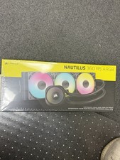 CORSAIR - NAUTILUS 360 ARGB Liquid CPU Cooler with RS120 ARGB Fans - Black