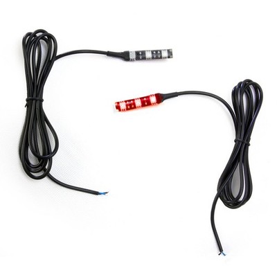 Custom Dynamics Red Magicflex Low-Profile 3 LED Accent Lights - MQ3RED